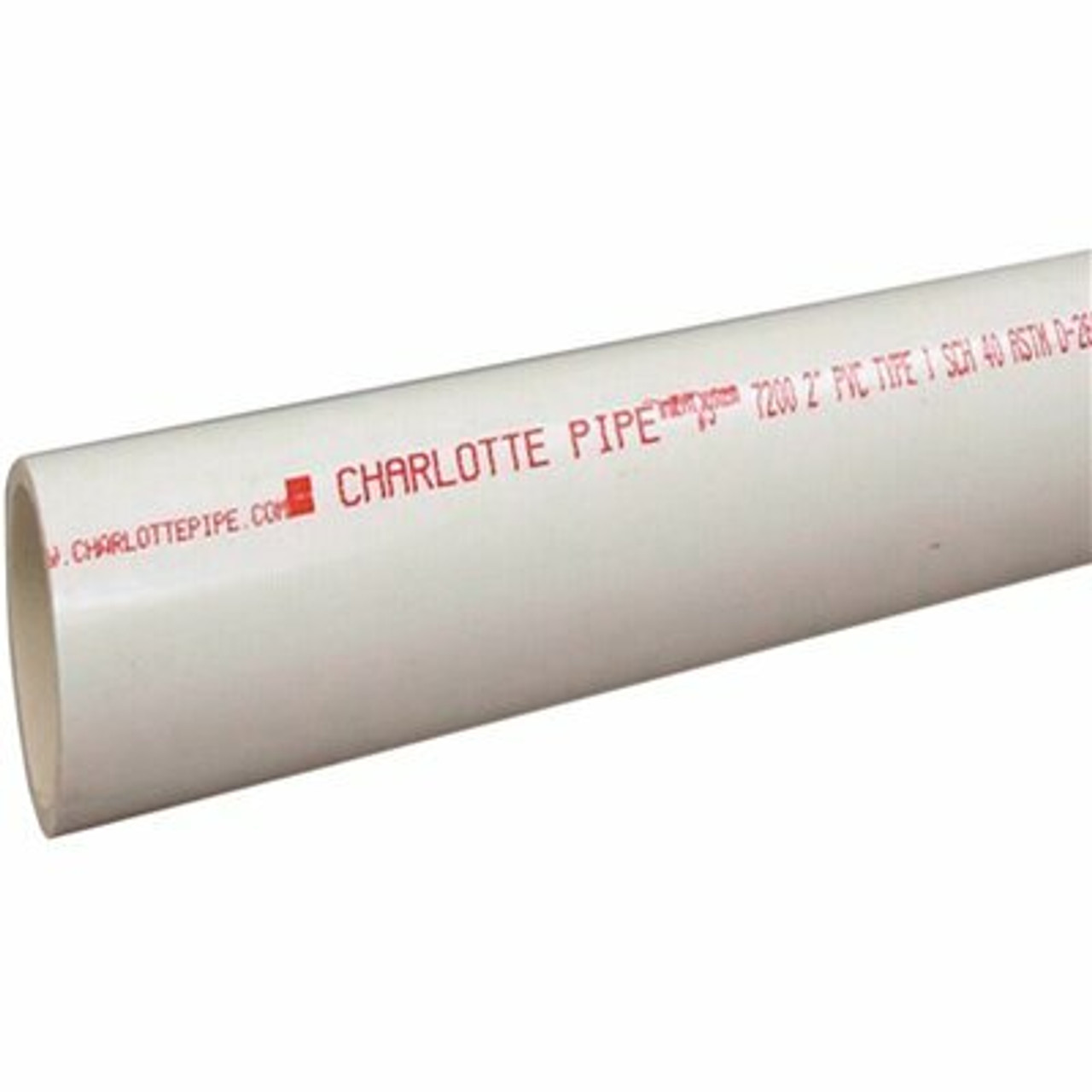 Charlotte Pipe 4 In. X 10 Ft. Pvc Sch. 40 Dwv Pipe