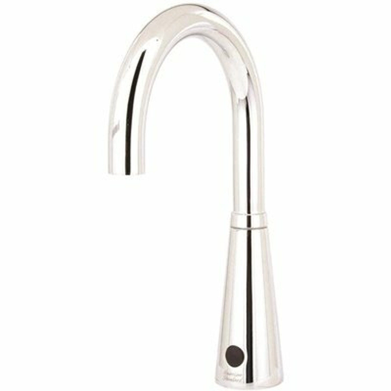 Selectronic Dc Powered Single Hole Touchless Bathroom Faucet With 6 In. Gooseneck Spout 1.5 Gpm In Polished Chrome