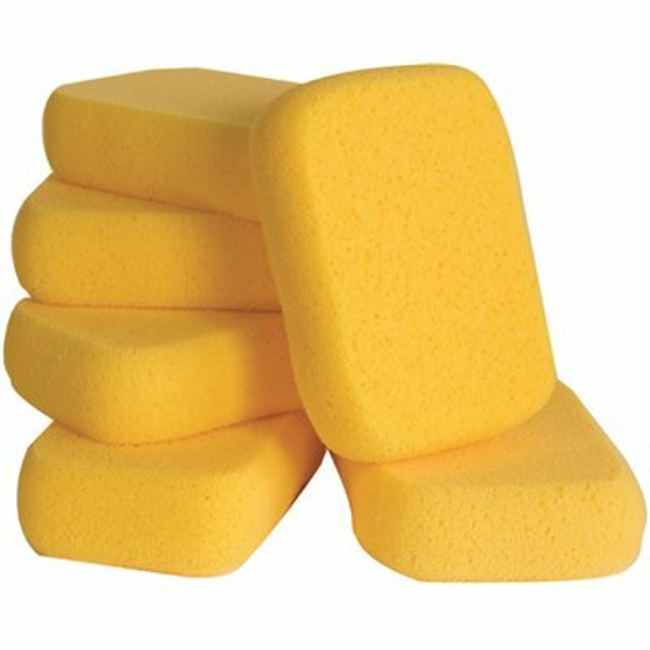 Qep 7-1/2 In. X 5-1/2 In. Extra Large Grouting, Cleaning And Washing Sponge (6-Pack)