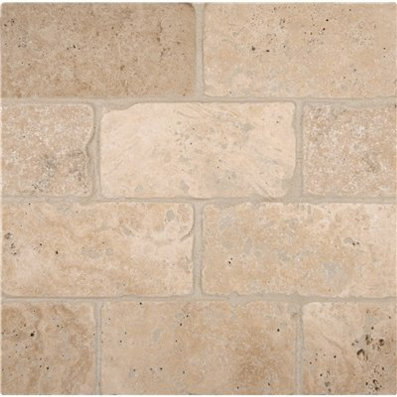 Msi Bologna Chiaro 3 In. X 6 In. Textured Travertine Floor And Wall Tile (1 Sq. Ft. / Case)
