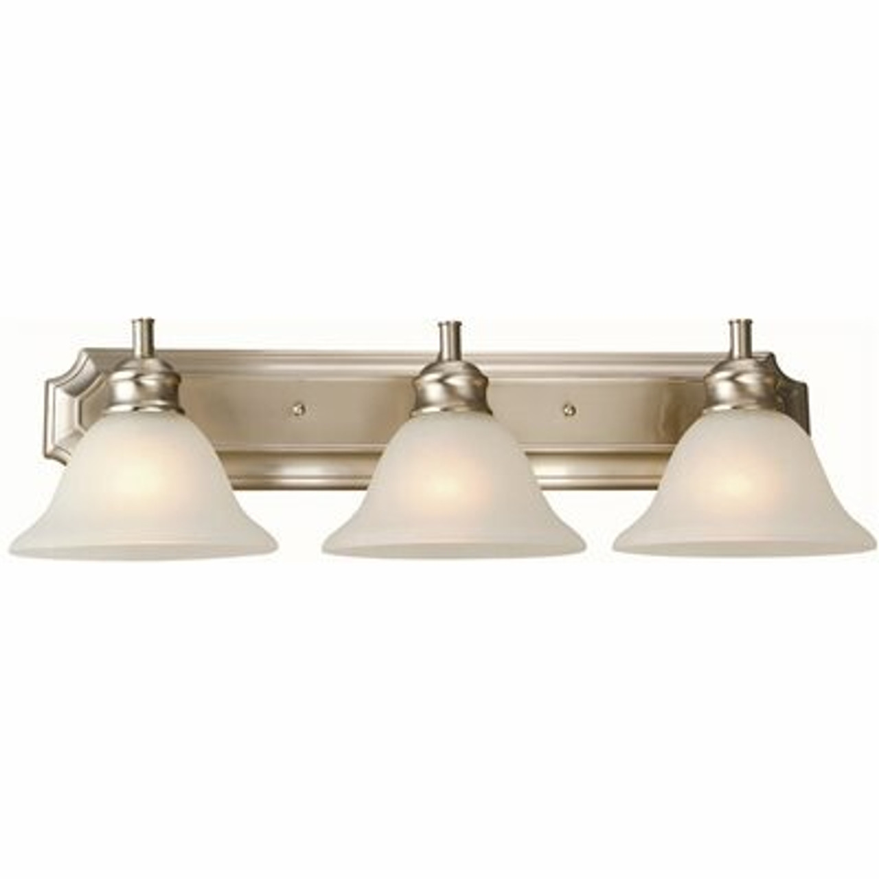 Design House Bristol 3-Light Satin Nickel Vanity Light