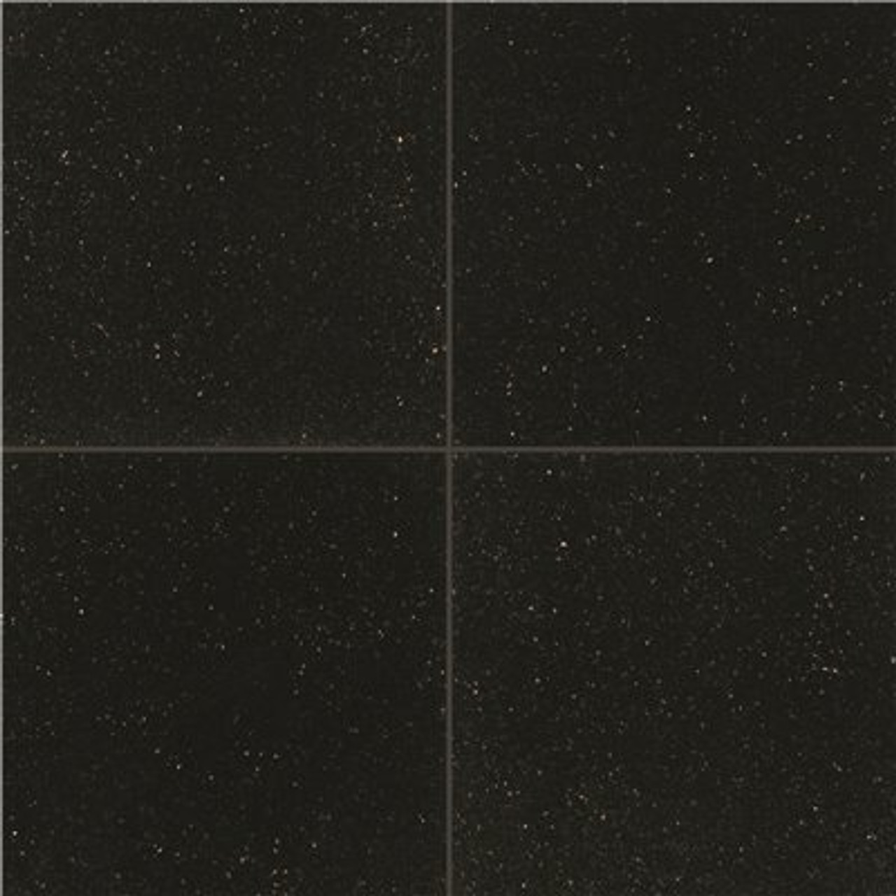 Msi Black Galaxy 18 In. X 18 In. Polished Granite Wall Tile (9 Sq. Ft. / Case)