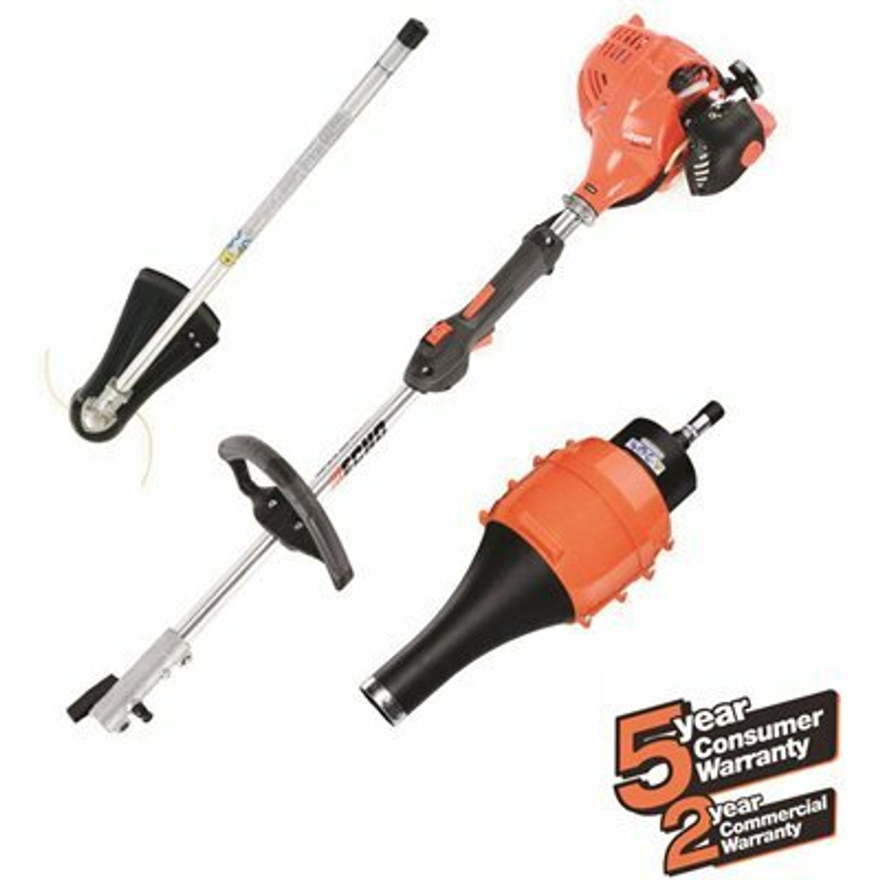 Echo 21.2 Cc Gas 2-Stroke Cycle Pas Straight Shaft Trimmer And Blower Kit