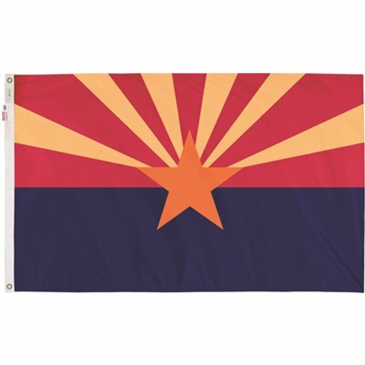 Valley Forge Flag 3 Ft. X 5 Ft. Nylon Arizona State Flag