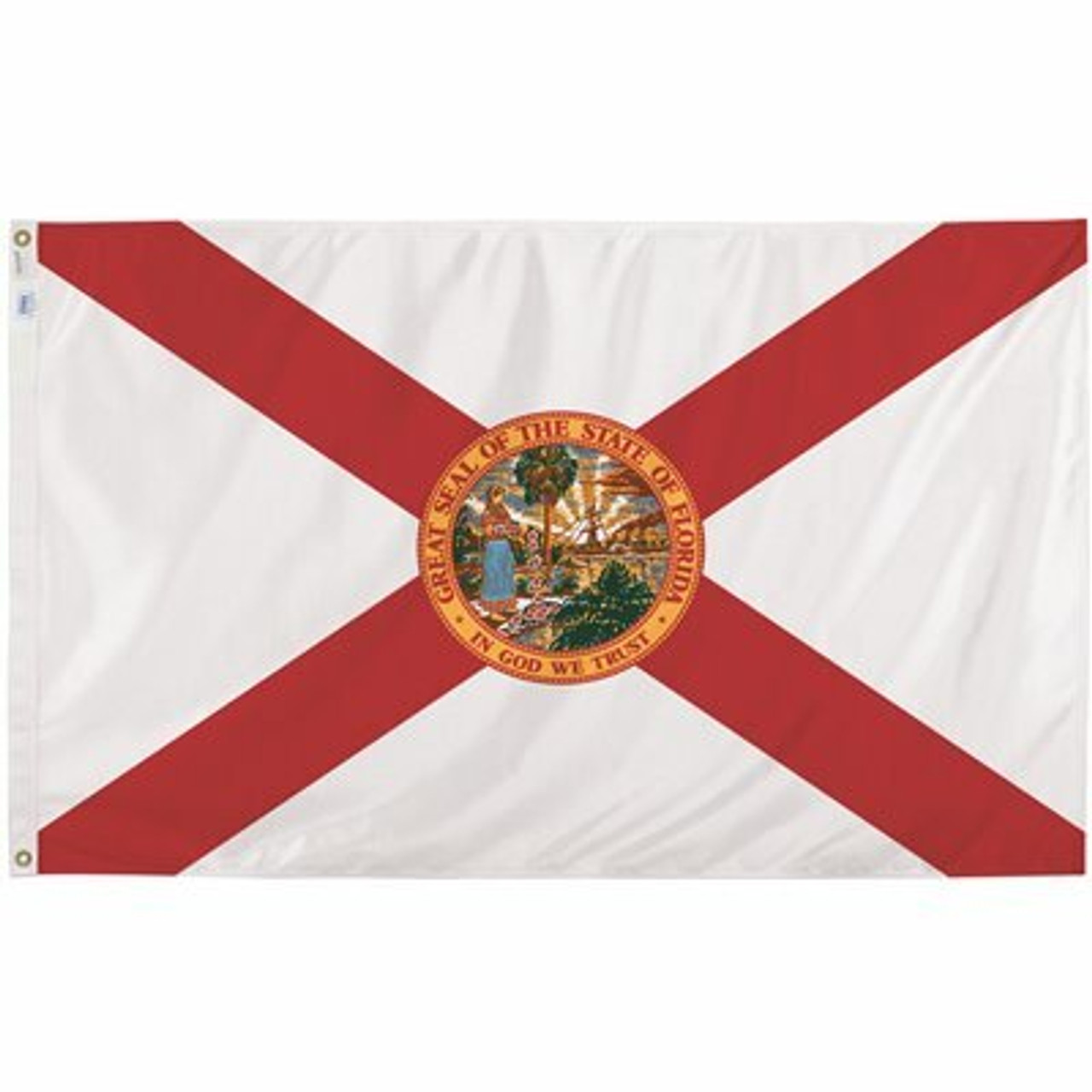 Valley Forge Flag 3 Ft. X 5 Ft. Nylon Florida State Flag