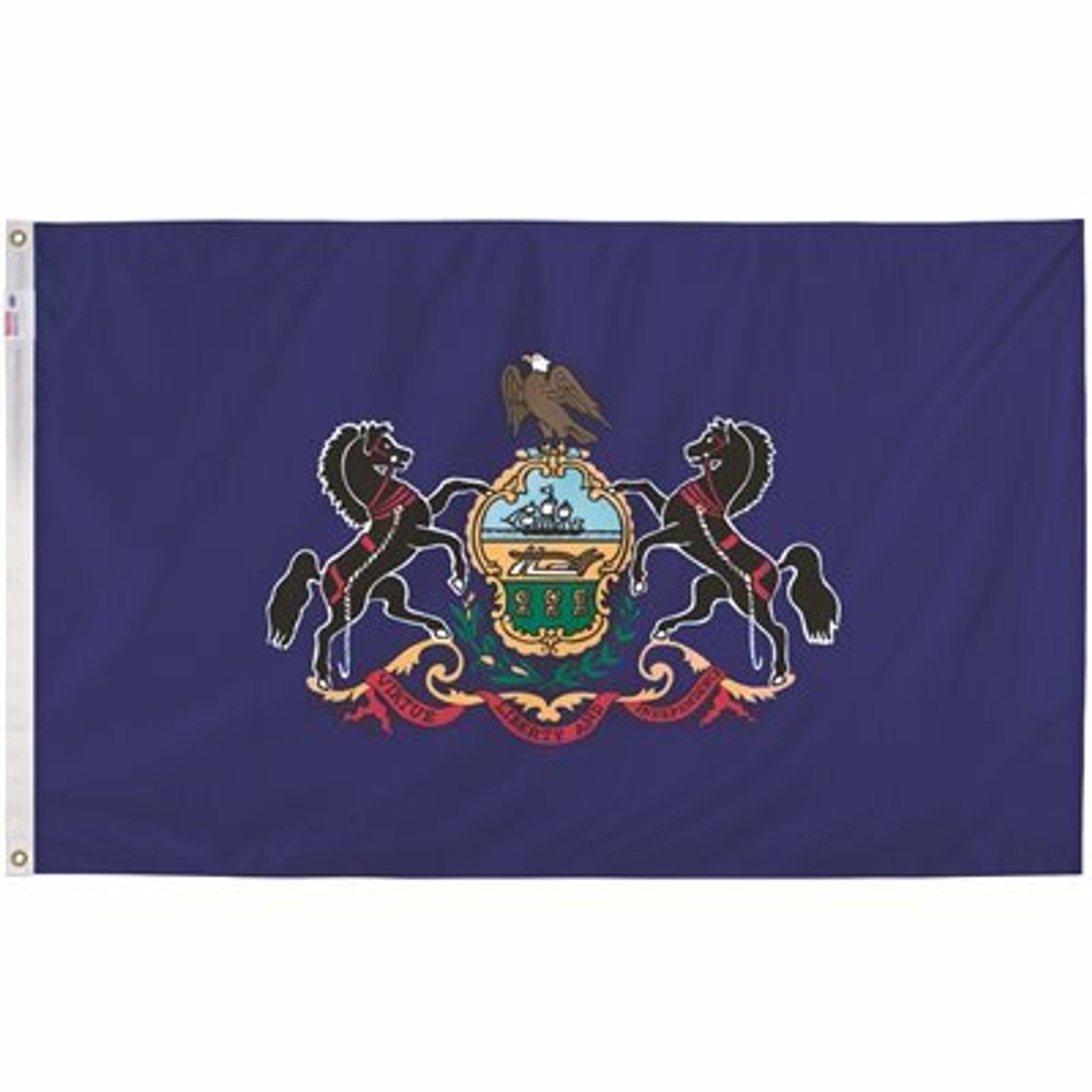 Valley Forge Flag 3 Ft. X 5 Ft. Nylon Pennsylvania State Flag