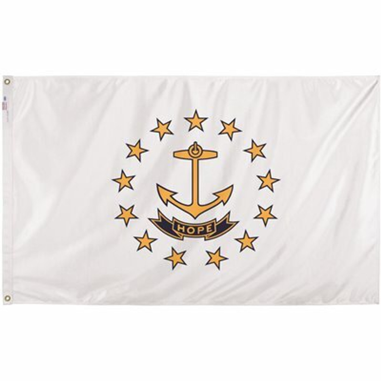 Valley Forge Flag 3 Ft. X 5 Ft. Nylon Rhode Island State Flag