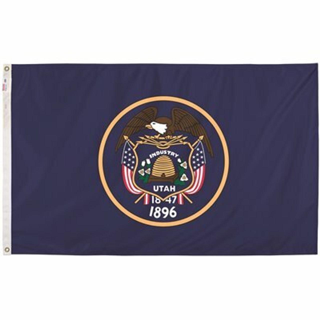 Valley Forge Flag 3 Ft. X 5 Ft. Nylon Utah State Flag