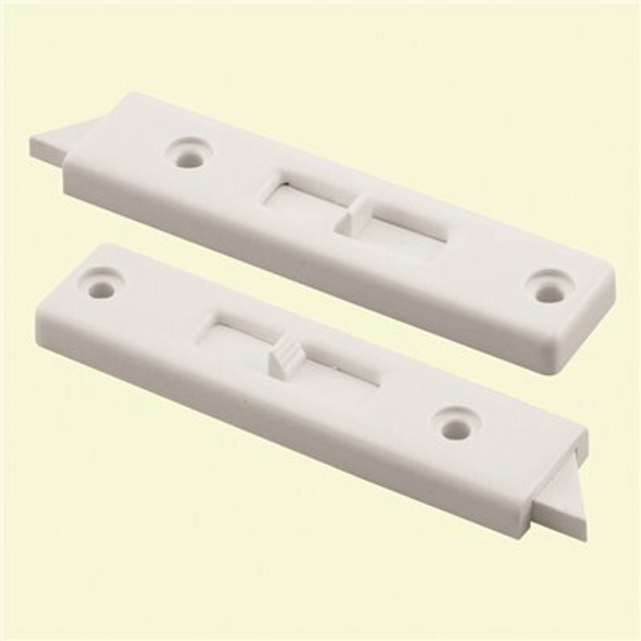 Prime-Line 3-9/16 In. White Vinyl Window Tilt Latch