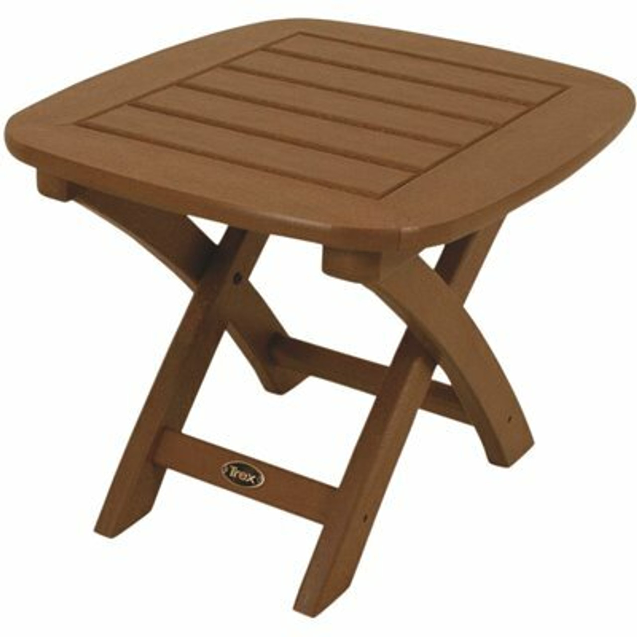 Trex Outdoor Furniture Yacht Club 21 In. X 18 In. Tree House Patio Side Table