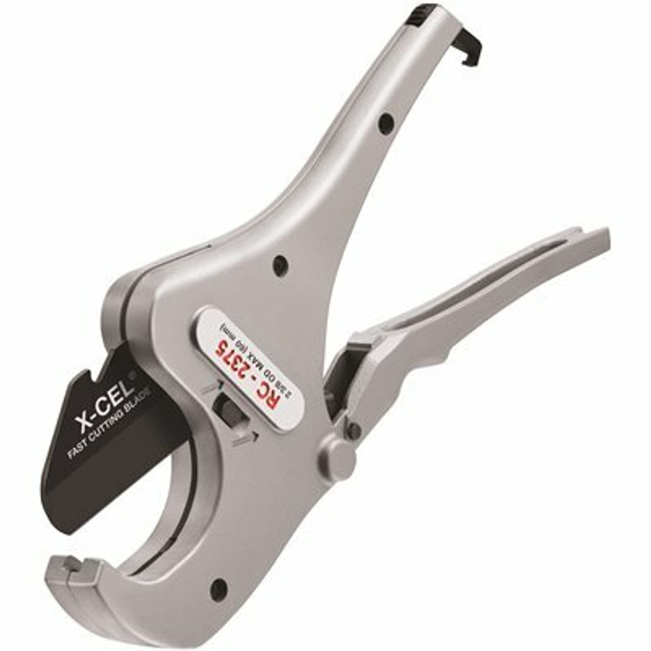 Ridgid 1/8 In. To 2-3/8 In. Rc-2375 Ratchet Action Plastic Pipe And Tubing Cutter