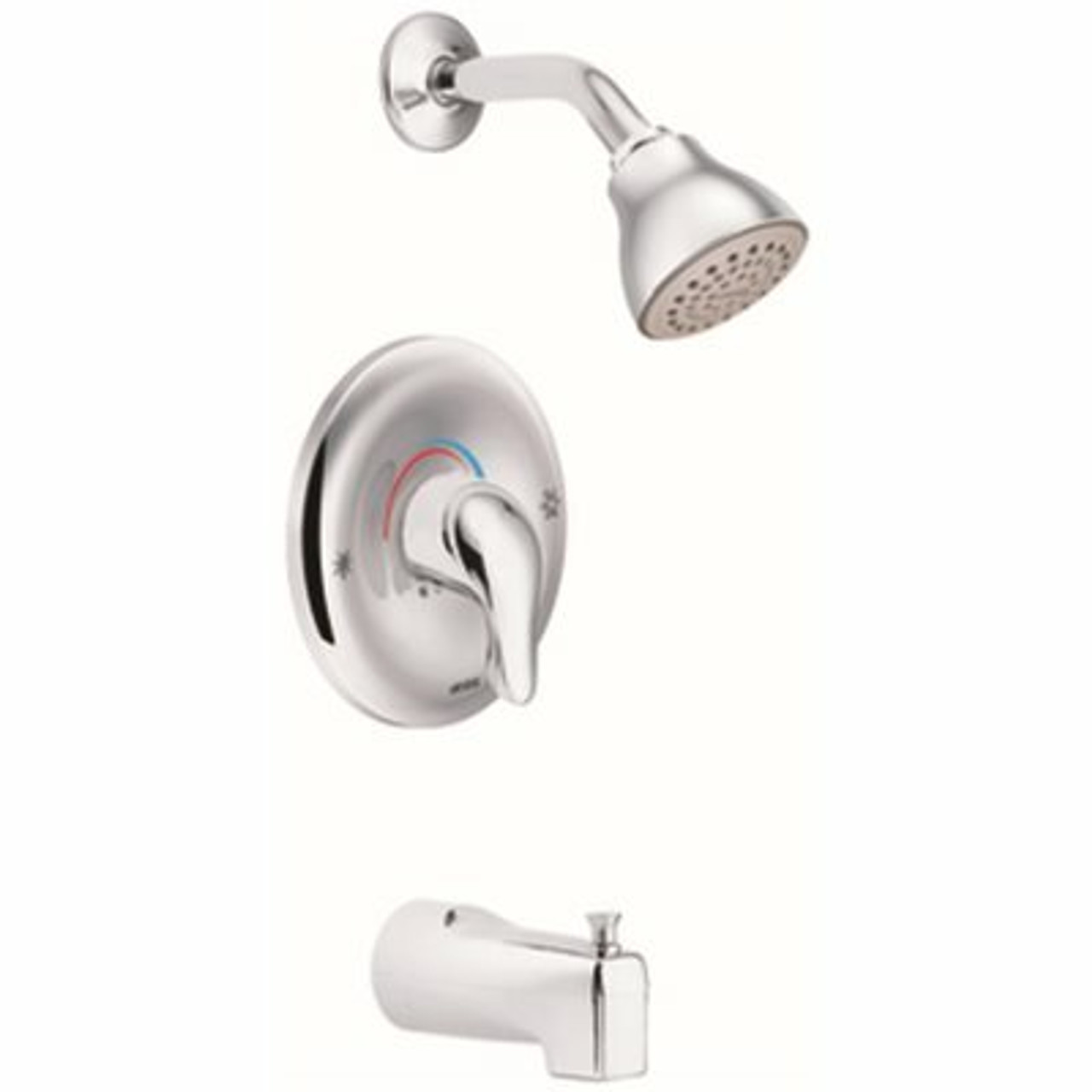 Moen Chateau Single-Handle 1-Spray Tub And Shower Faucet In Chrome