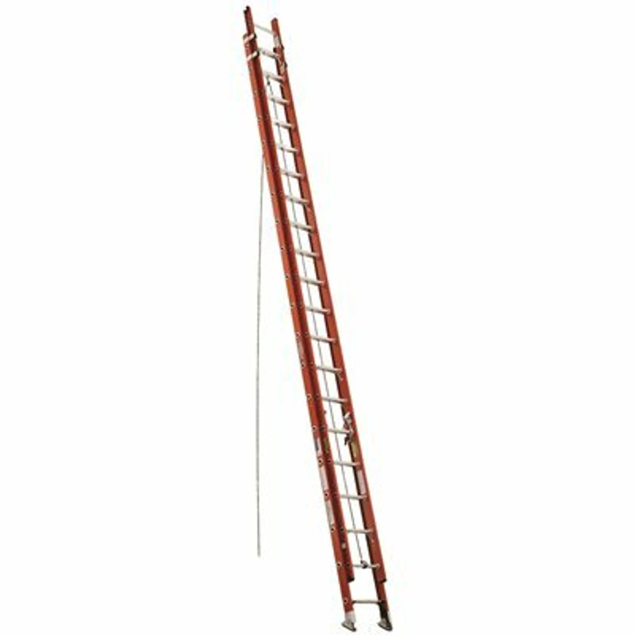 Werner 40 Ft. Fiberglass D-Rung Extension Ladder With 300 Lbs. Load Capacity Type Ia Duty Rating