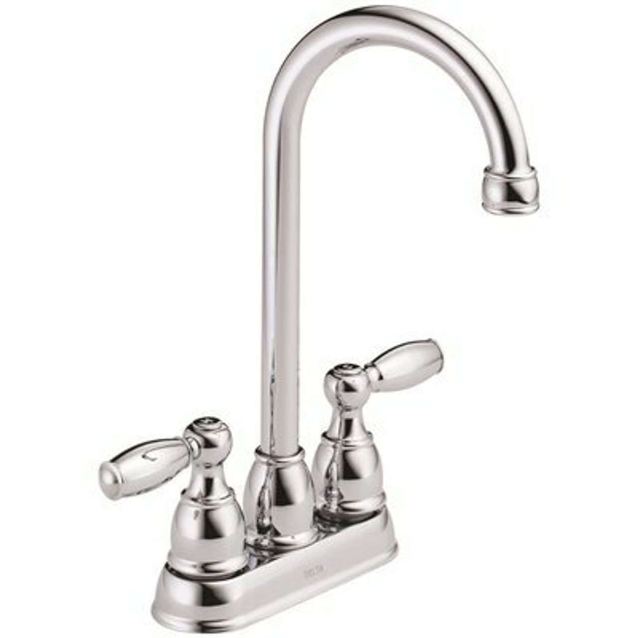 Delta Foundations 2-Handle Bar Faucet In Chrome