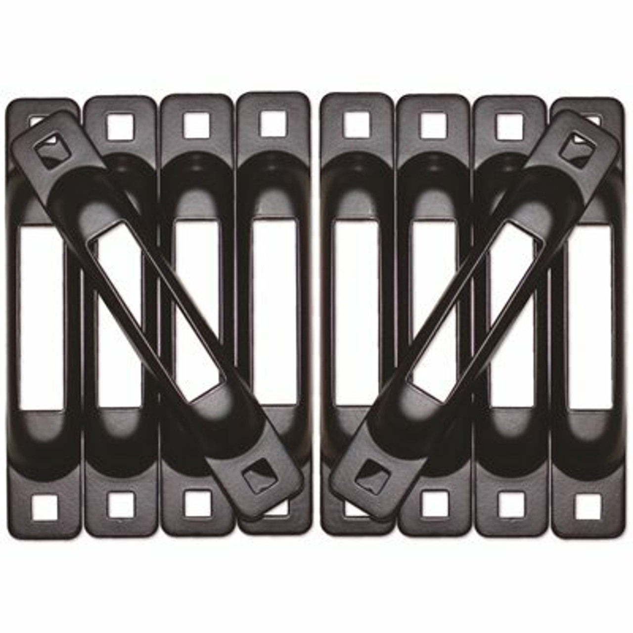 Snap-Loc E-Track Single Strap Anchor In Black (10-Pack)