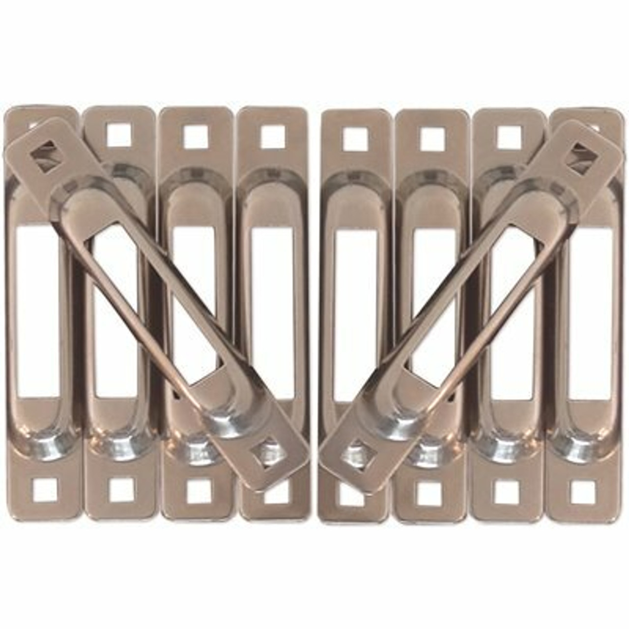 Snap-Loc E-Track Single Strap Anchor In Stainless Steel (10-Pack)