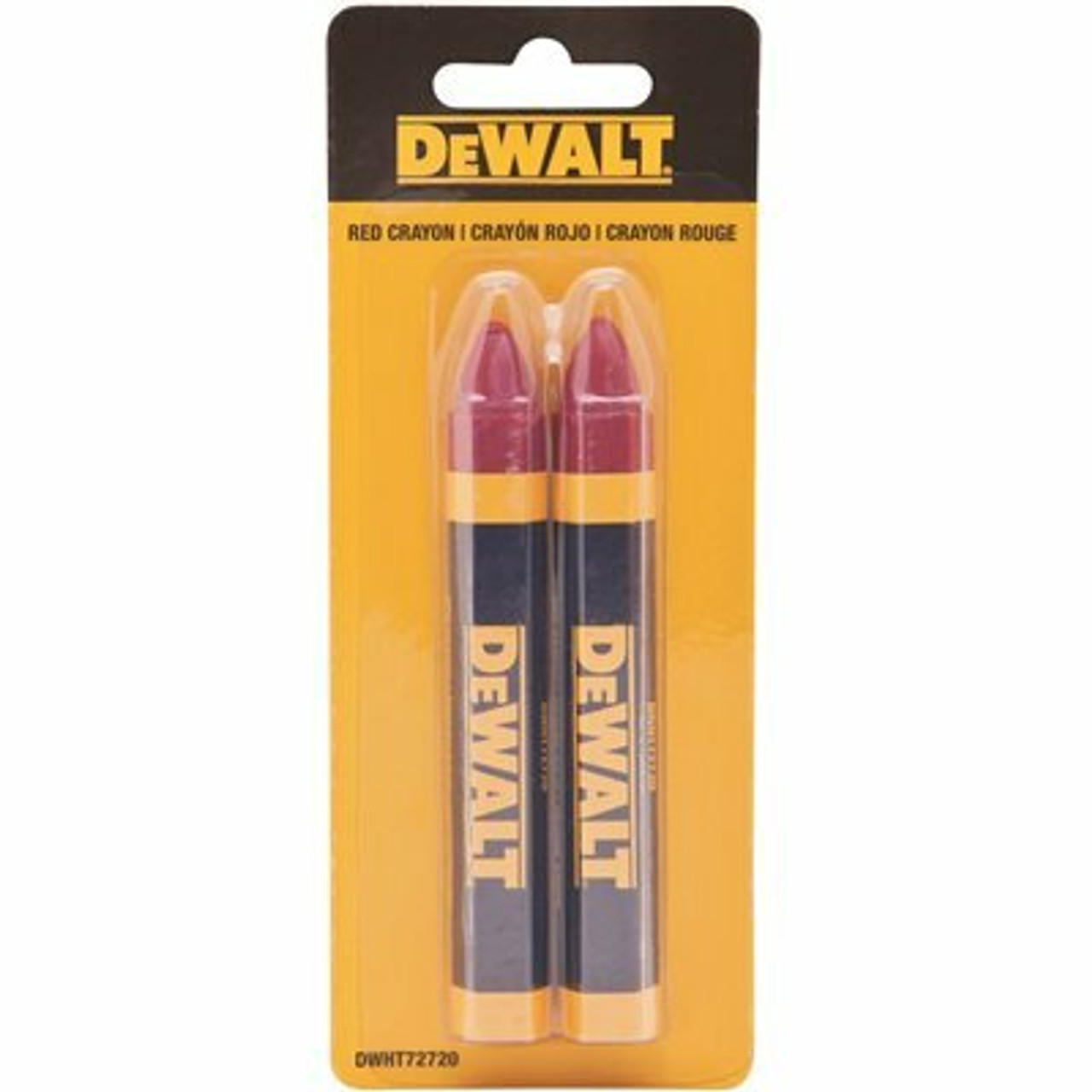 Dewalt Mark Lumber Crayon In Red