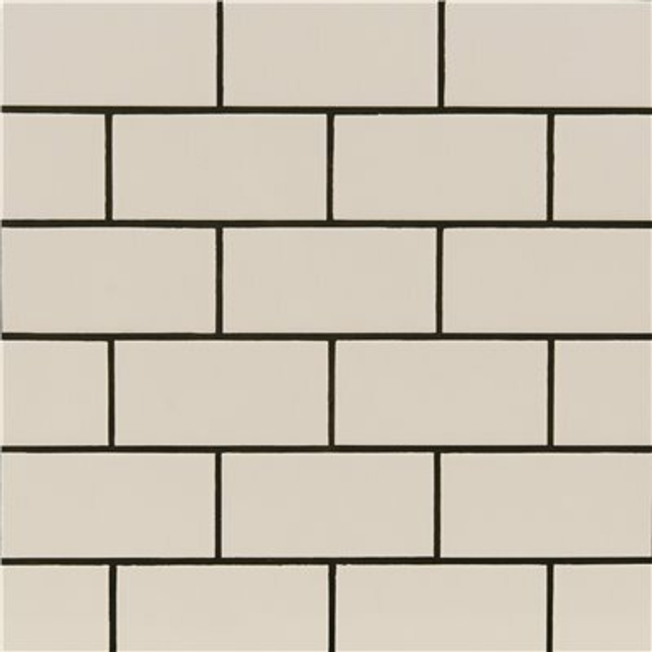 Msi Antique 3 In. X 6 In. Glossy Ceramic Handcrafted Beige Handmade Subway Tile (1 Sq. Ft. / Case)
