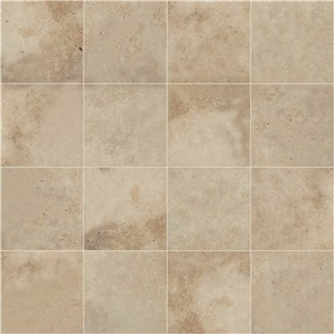 Msi Tuscany Beige 16 In. X 16 In. Square Travertine Paver Tile (20 Pieces/35.6 Sq. Ft./Pallet)