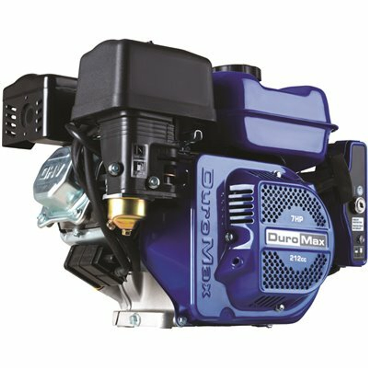 Duromax 208Cc 3/4 In. Shaft Portable Gas-Powered Recoil/Electric Start Engine