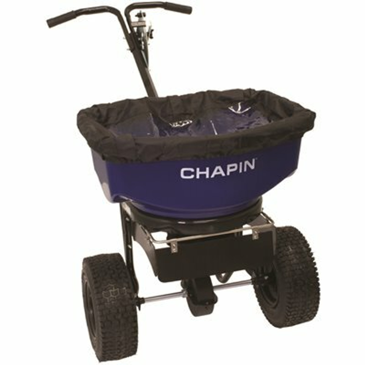 Chapin 82088B 80-Pound Professional Sure Spread Ice Melt And Salt Spreader With Baffles