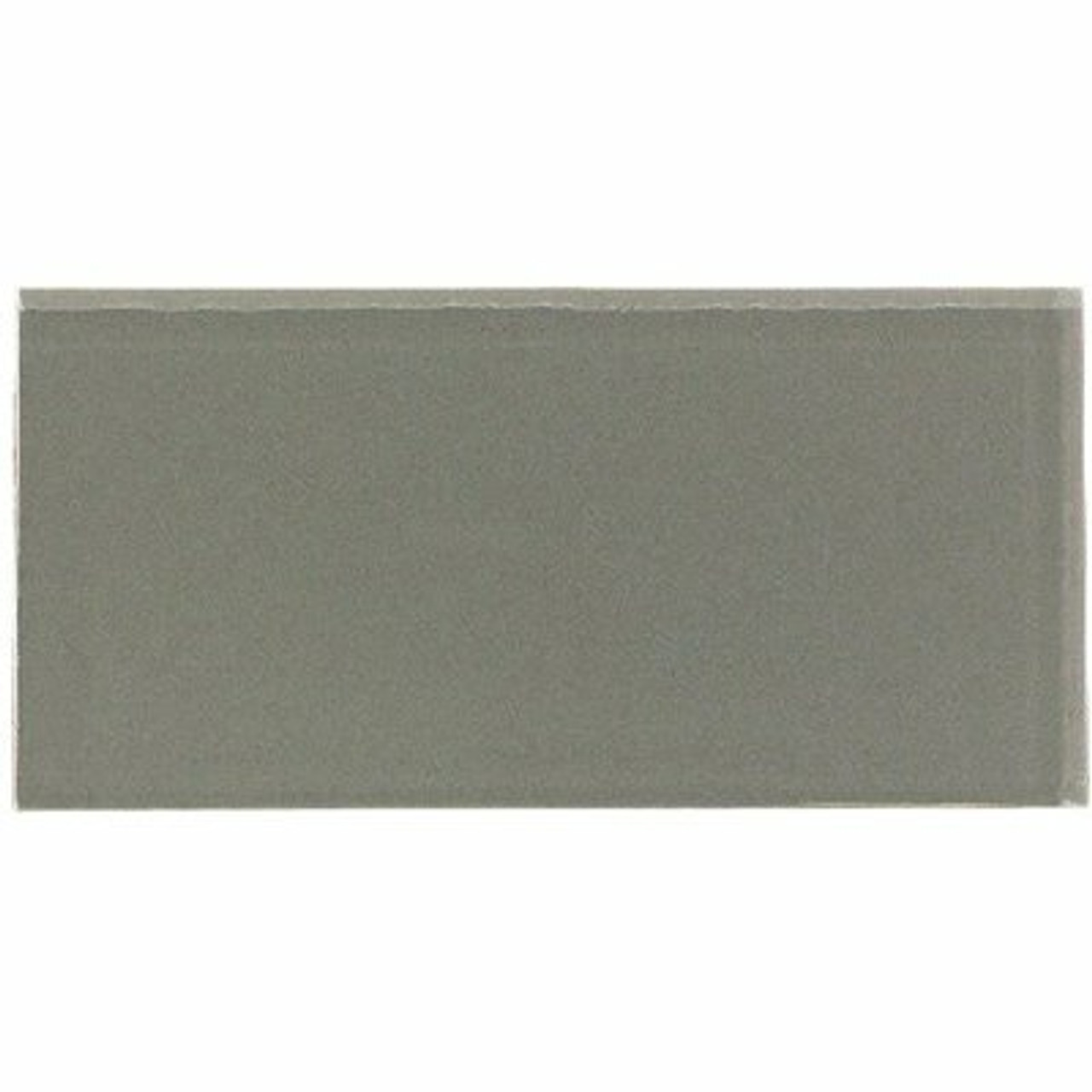 Aspect 6 In. X 3 In. Glass Decorative Wall Tilesteel (8-Pack)