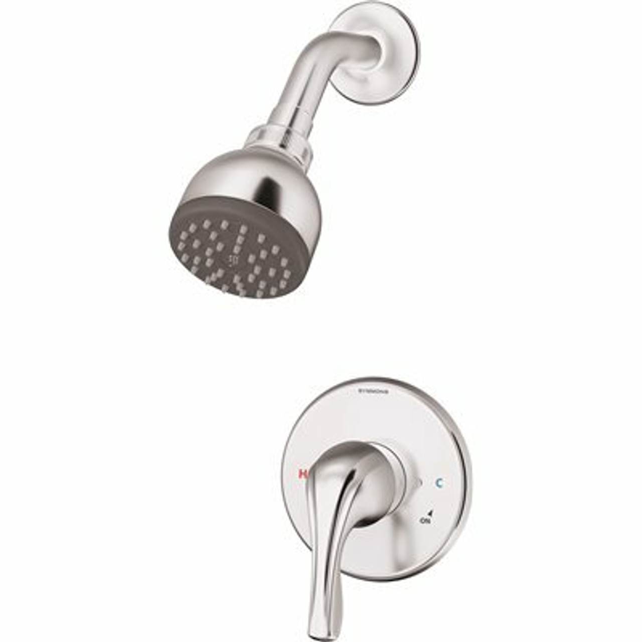 Symmons Origins 1-Handle Wall-Mounted Shower Faucet Trim Kit In Polished Chrome (Valve Not Included)