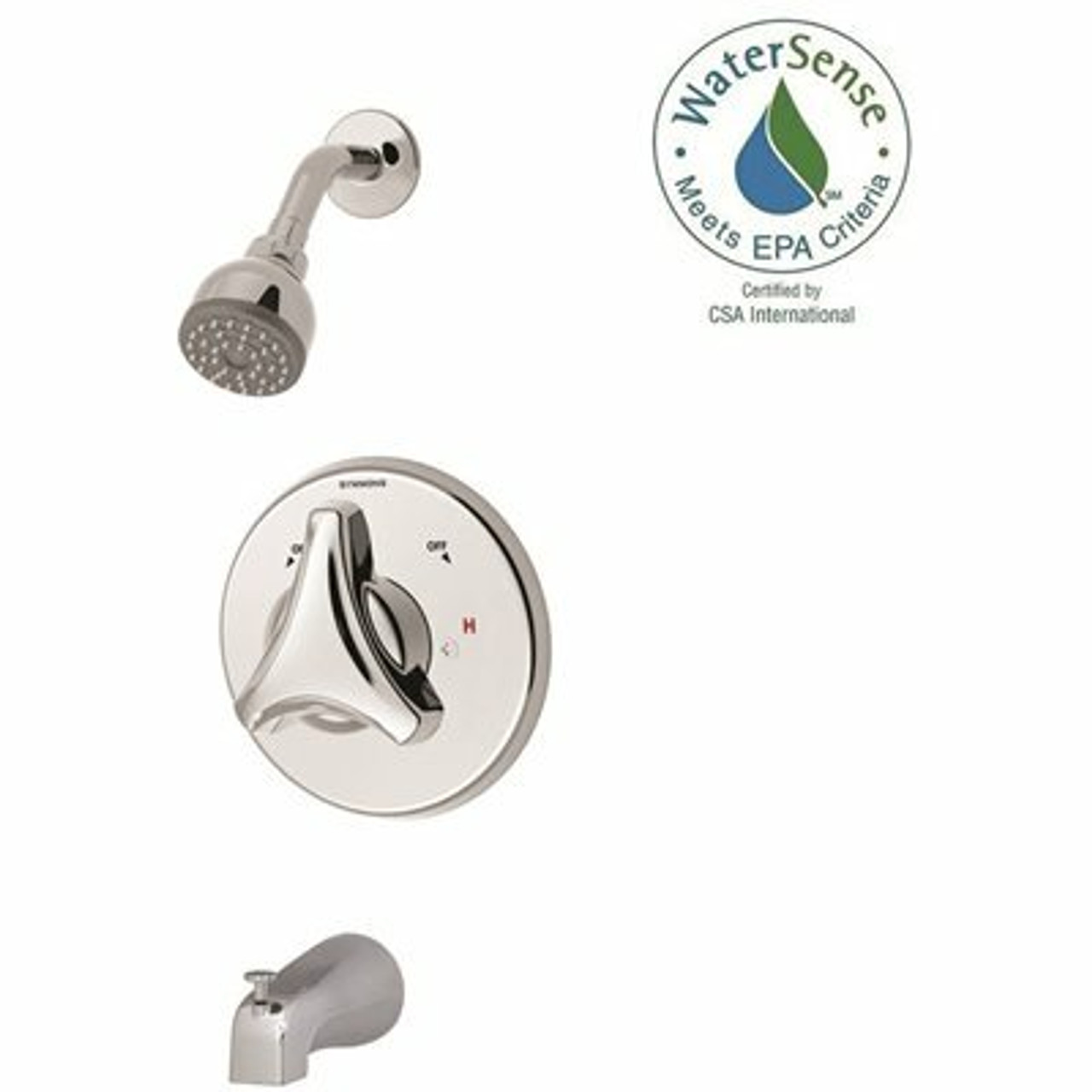 Symmons Origins Temptrol Single-Handle 1-Spray Tub And Shower Faucet In Chrome (Valve Included) - 206391252