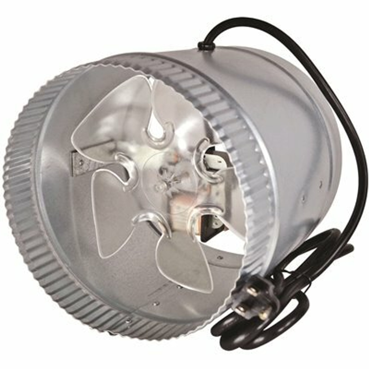 Suncourt Inductor 8 In. Corded In-Line Duct Fan