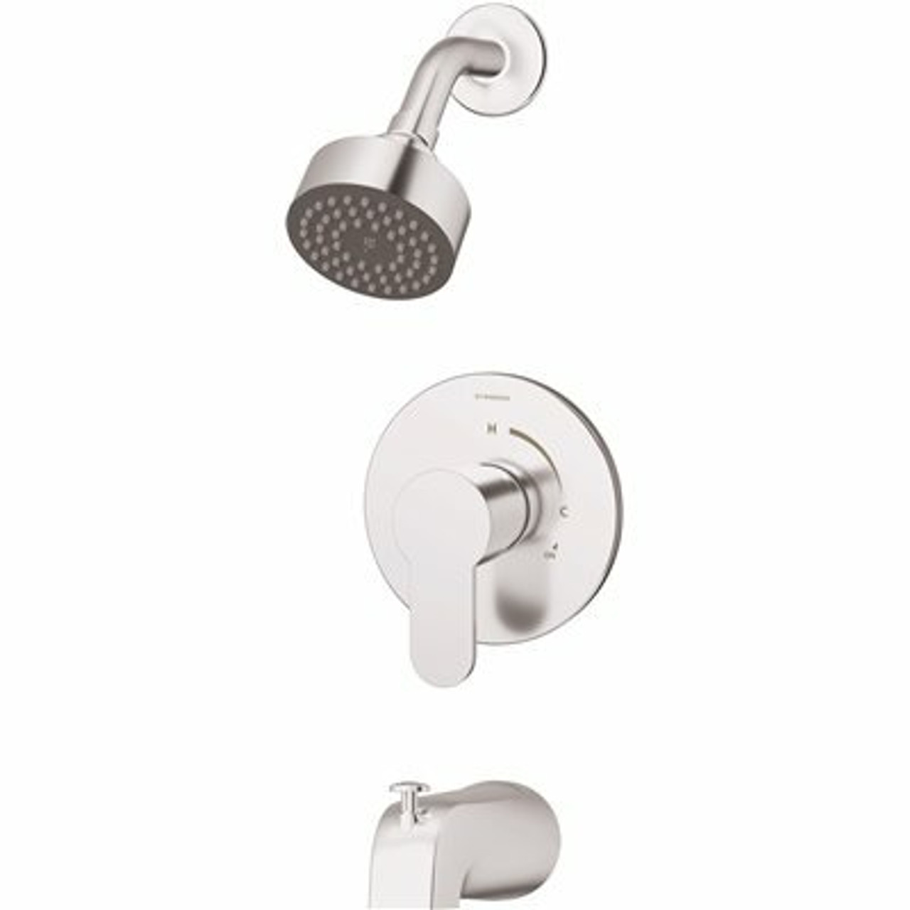 Symmons Identity 1-Handle Wall-Mounted Tub And Shower Faucet Trim Kit In Polished Chrome (Valve Not Included)