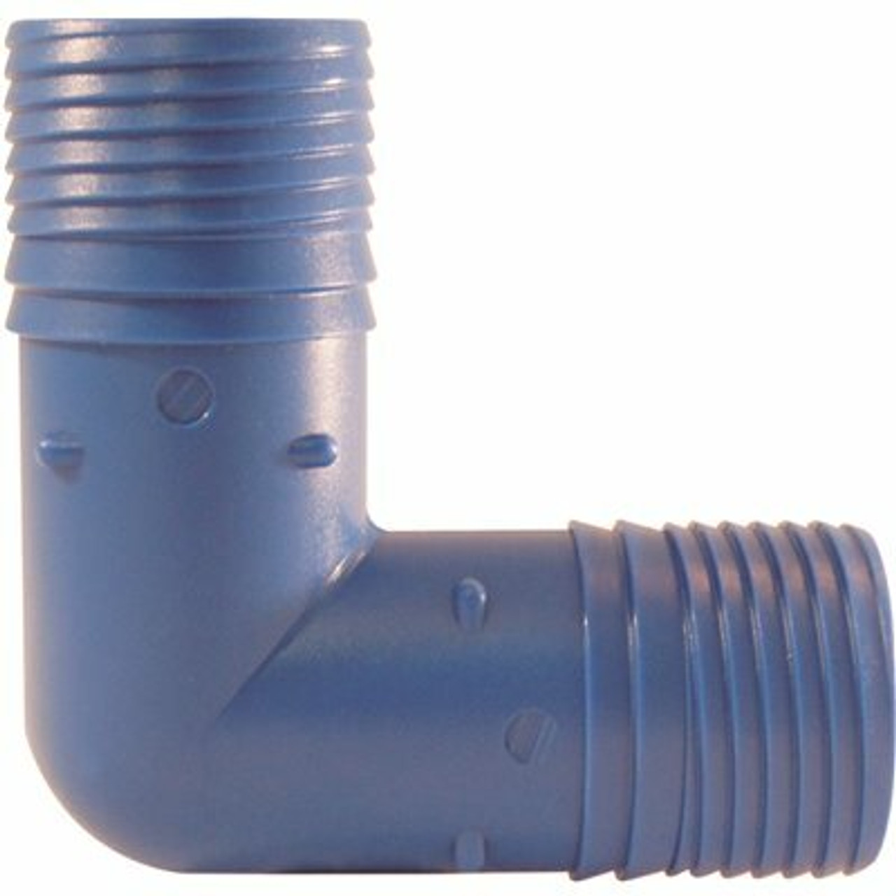 Apollo 1-1/4 In. Polypropylene Blue Twister Insert 90-Degree Elbow