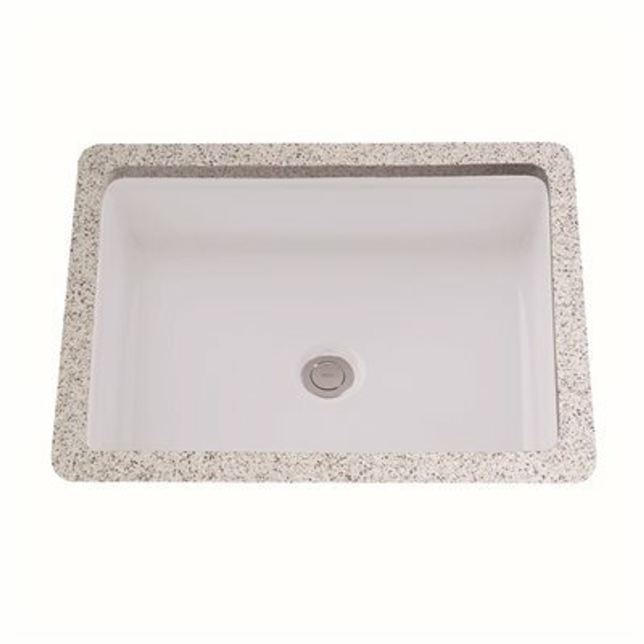 Toto Atherton 17 In. Rectangular Undermount Bathroom Sink In Cotton White