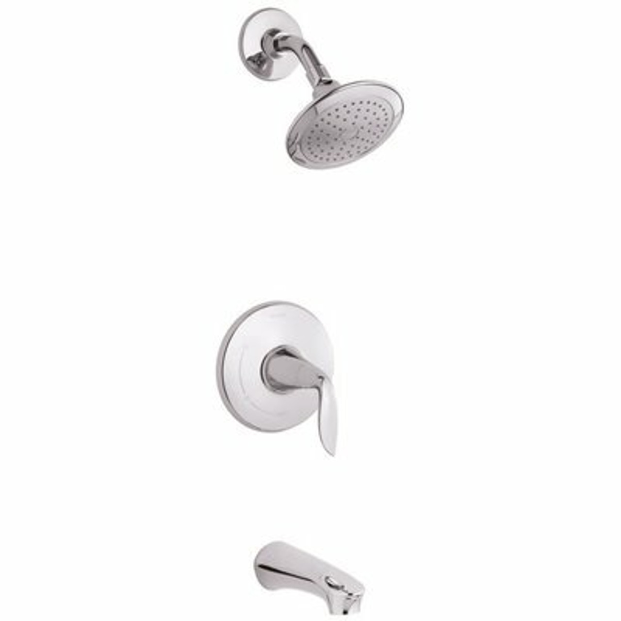 Kohler Refinia 1-Handle 1-Spray 2.5 Gpm Tub And Shower Faucet With Lever Handle In Polished Chrome (Valve Not Included)