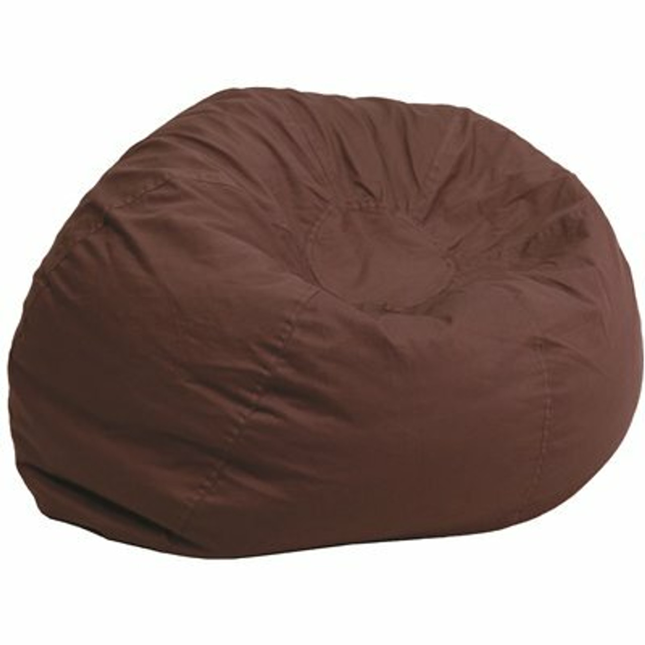 Flash Furniture Small Solid Brown Kids Bean Bag Chair