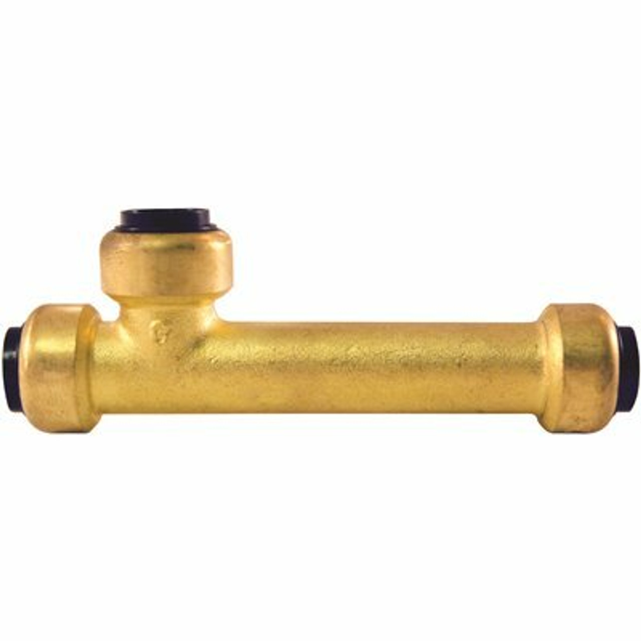 Tectite 1/2 In. Brass Push-To-Connect Slip Tee Fitting