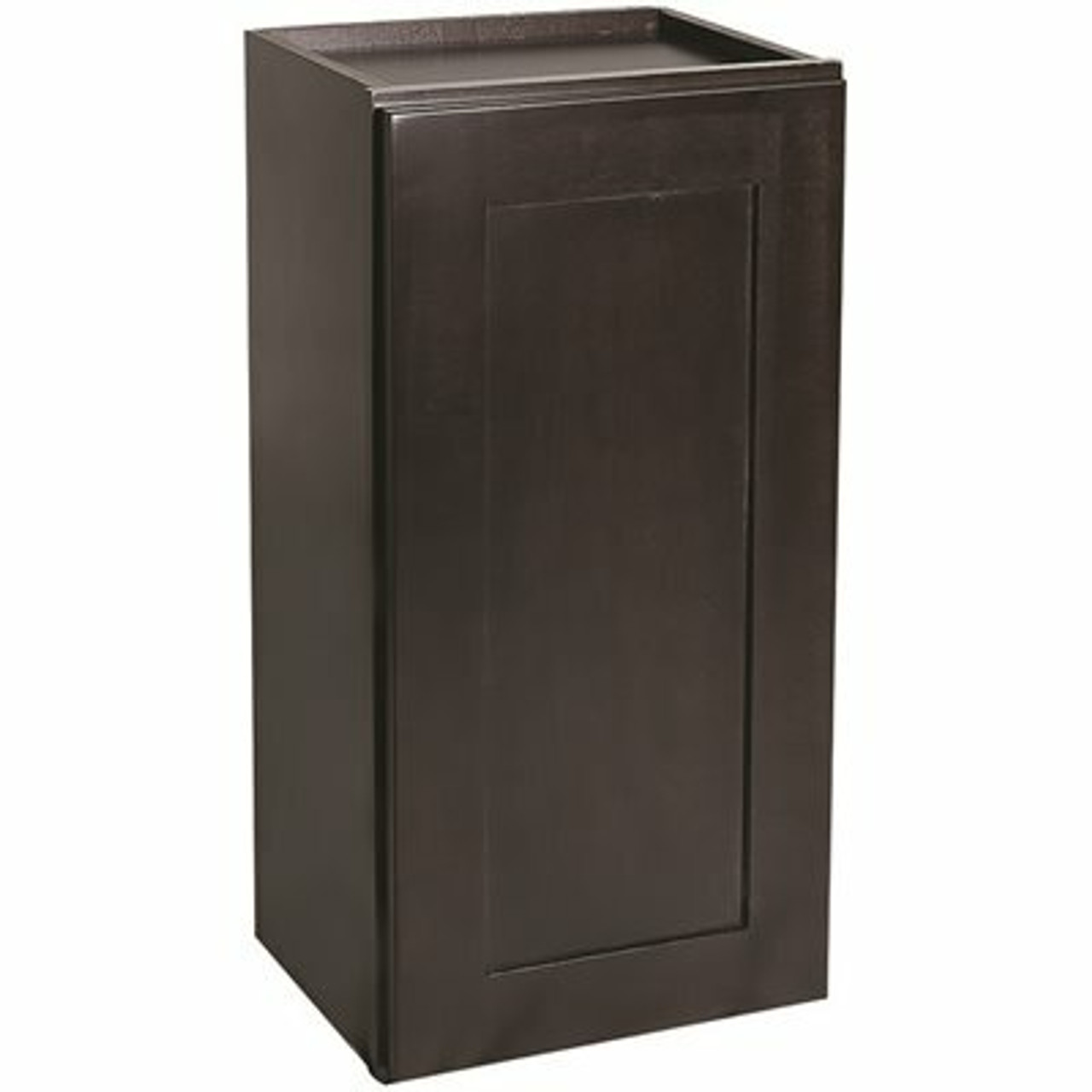 Design House Brookings Plywood Ready To Assemble Shaker 21X12X30 In. 1-Door Wall Kitchen Cabinet In Espresso