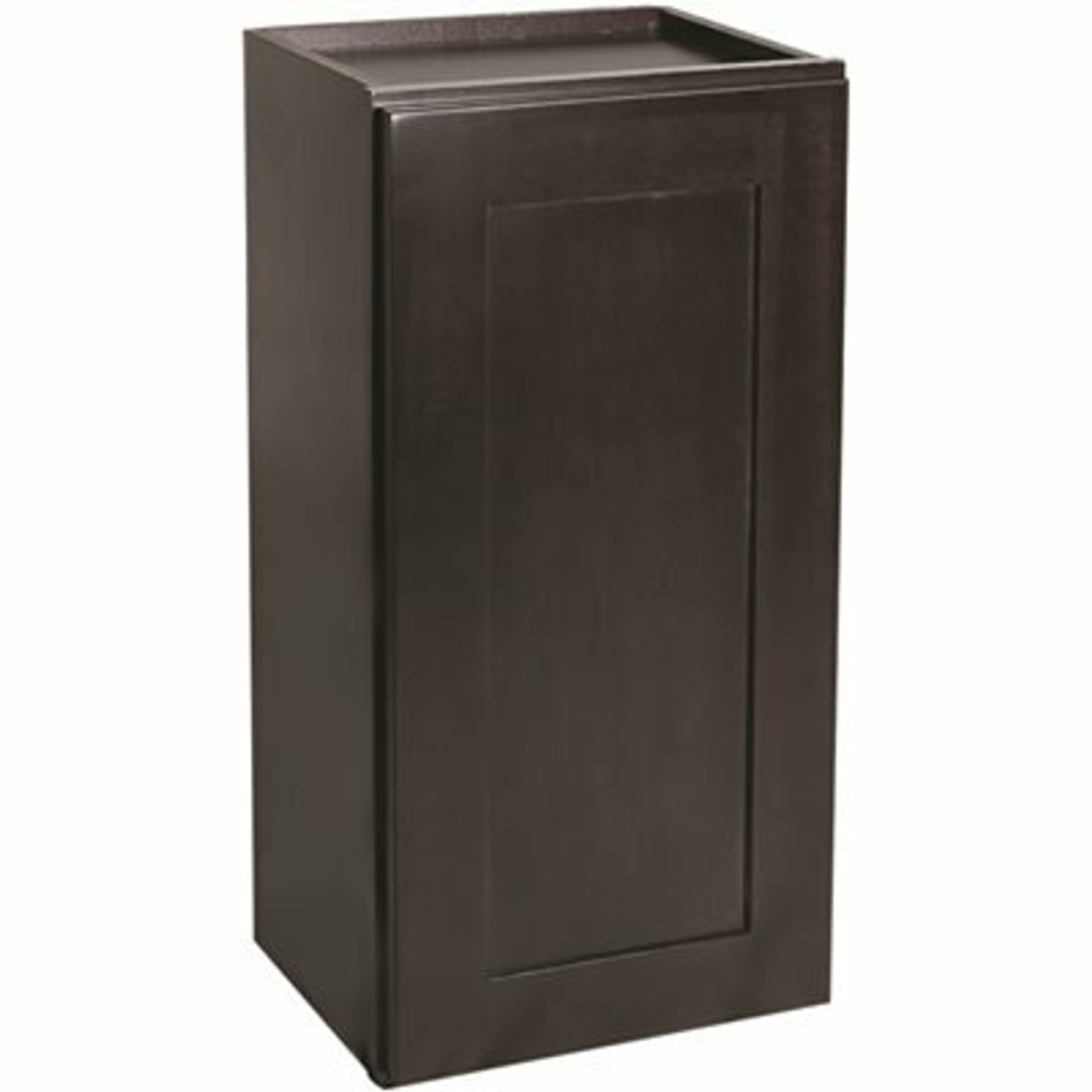 Design House Brookings Plywood Ready To Assemble Shaker 12X12X30 In. 1-Door Wall Kitchen Cabinet In Espresso