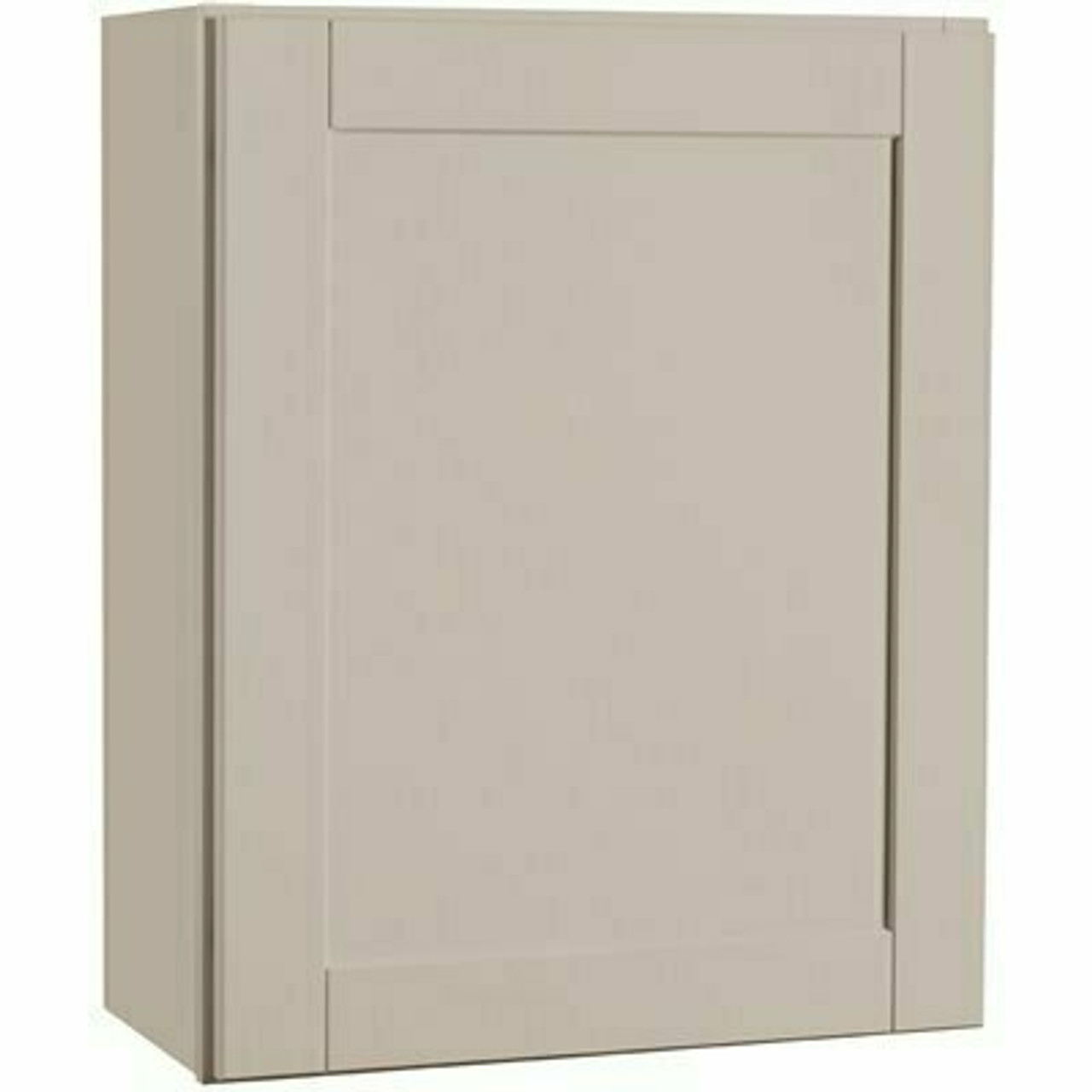 Hampton Bay Shaker Dove Gray Stock Assembled Wall Kitchen Cabinet (24 In. X 30 In. X 12 In.)