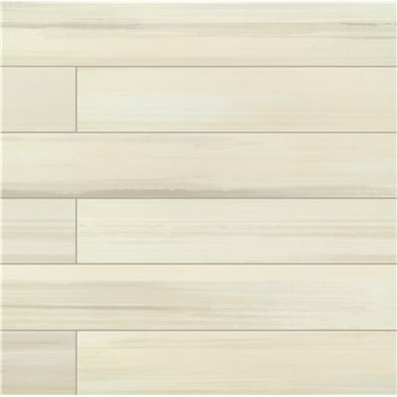 Msi Water Color Bianco 6 In. X 36 In. Matte Porcelain Floor And Wall Tile (13.5 Sq. Ft. / Case)
