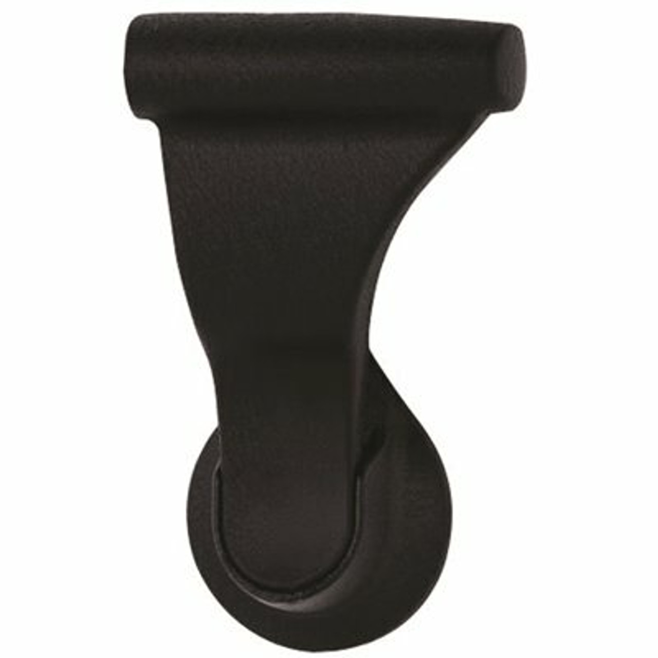 Soss Fire Rated 1-3/4 In. Textured Black Push/Pull Passage Hall/Closet Latch With 2-3/4 In. Door Lever Backset