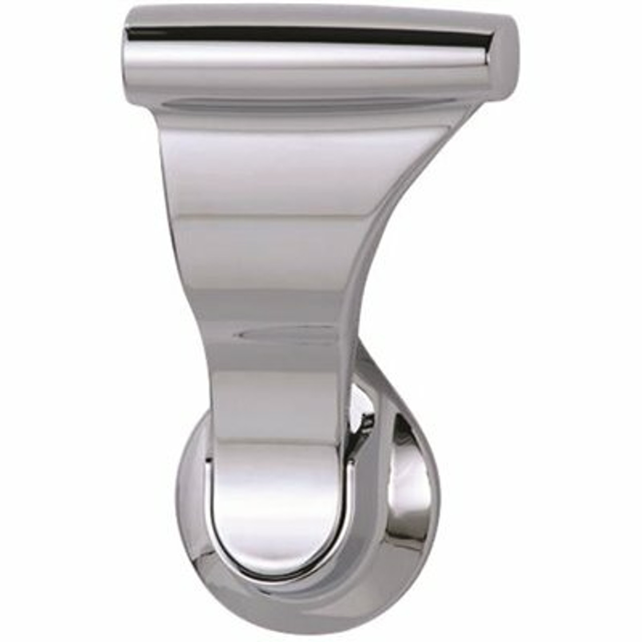 Soss 1-3/8 In. Bright Chrome Push/Pull Passage Hall/Closet Latch With 2-3/8 In. Door Lever Backset