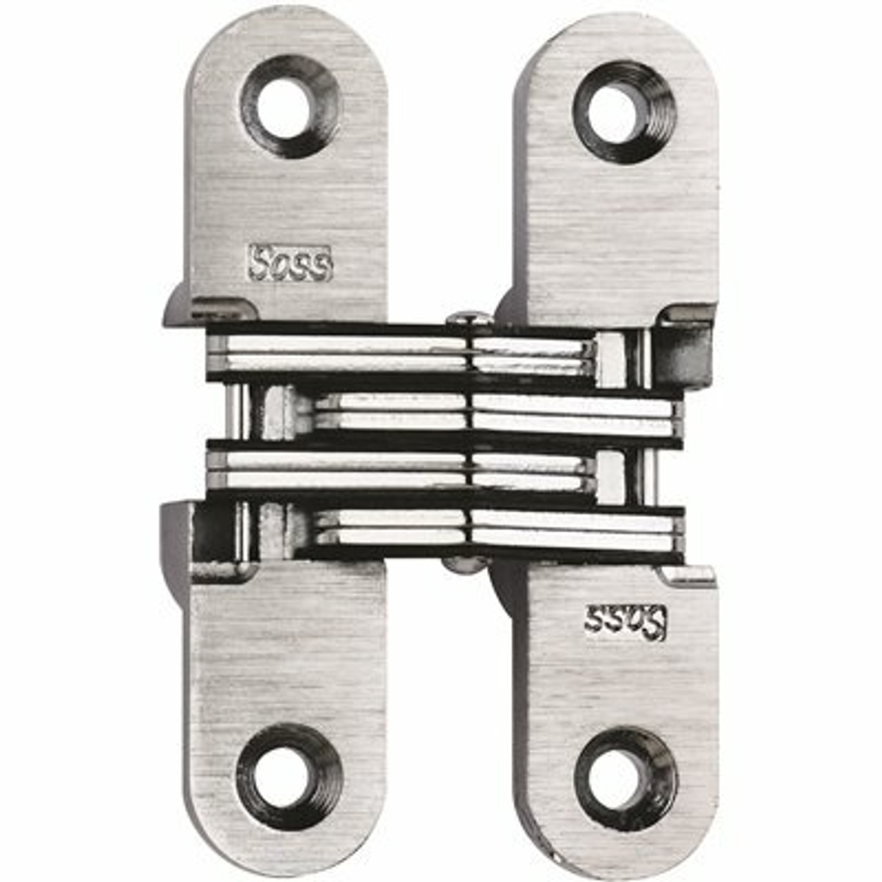 Soss 5/8 In. X 2-3/4 In. Satin Chrome Invisible Hinge