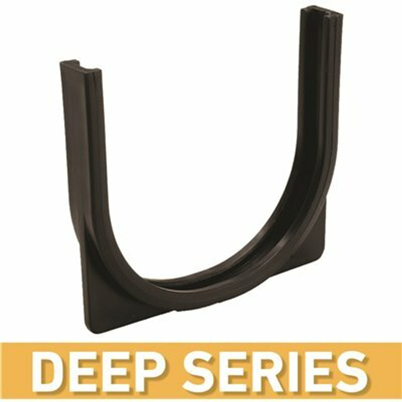 U.S. Trench Drain Deep Series Black Coupling Convertor For Modular Trench And Channel Drain Systems (Male To Male Connector)