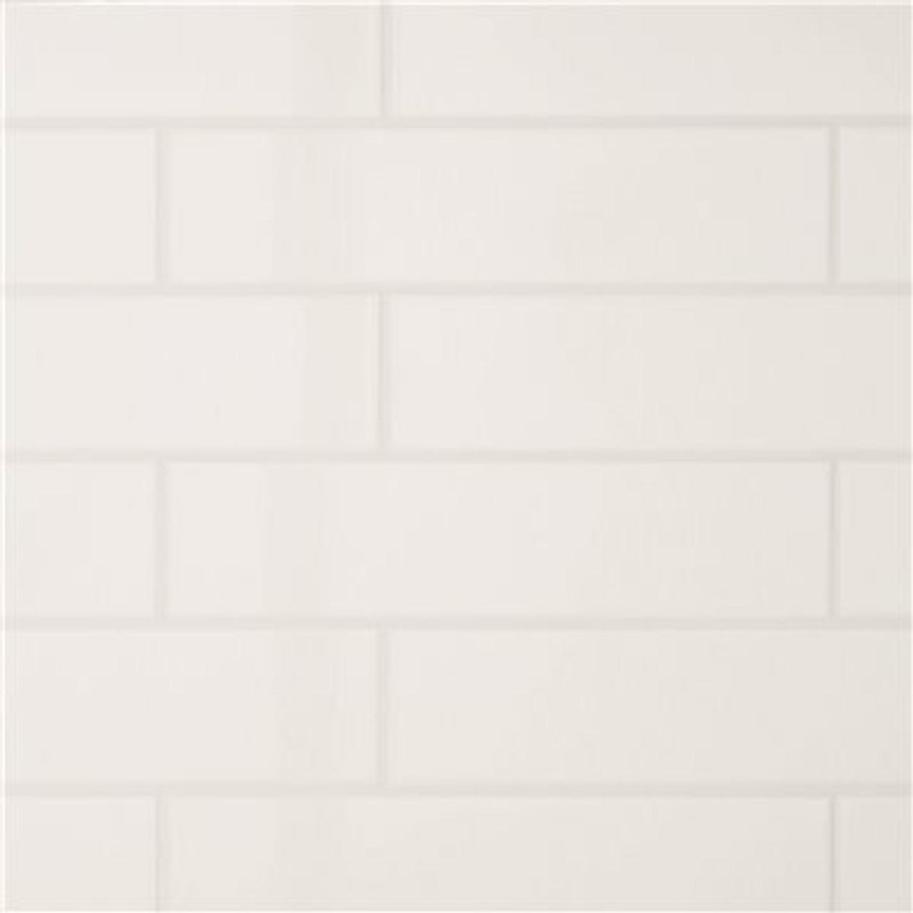 Daltile Restore 3 In. X 12 In. Ceramic Bright White Subway Tile (12 Sq. Ft. / Case)