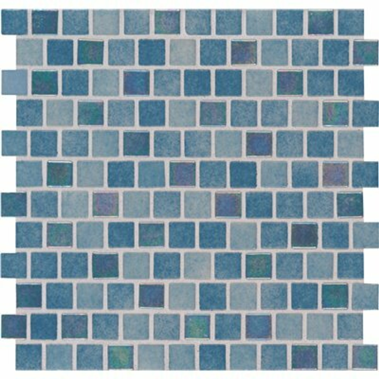 MSI Carribean Reef 1 in. 12 in. x 12 in. x 0.16 in. Glass Mesh-Mounted Mosaic Wall Tile (19.4 sq. ft./Case)