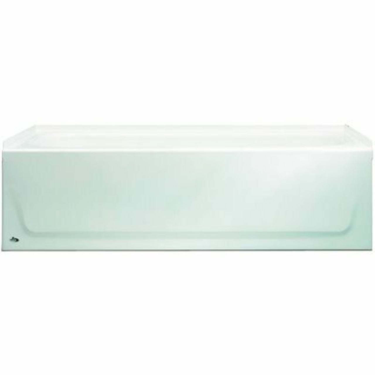 Bootz Industries Aloha Afr 60 In. Right Drain Raised Outlet Rectangular Alcove Soaking Bathtub In White