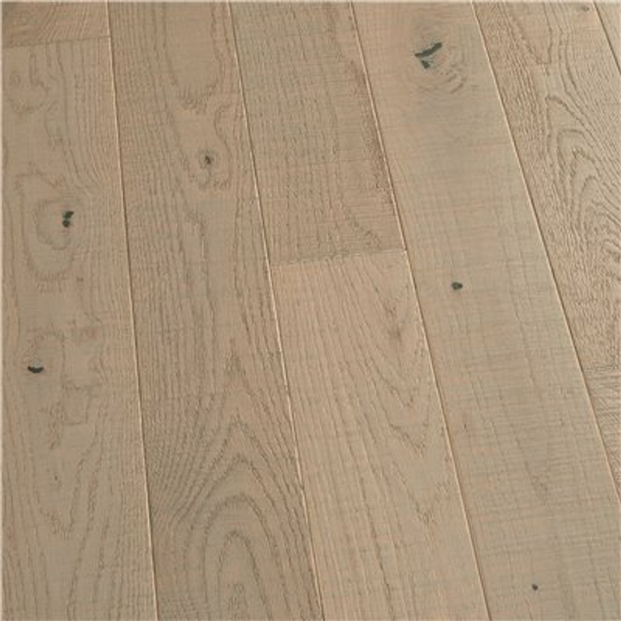Malibu Wide Plank Pebble Beach French Oak 3/4 in. T x 5 in. W Distressed Solid Hardwood Flooring (22.6 sq. ft./case)