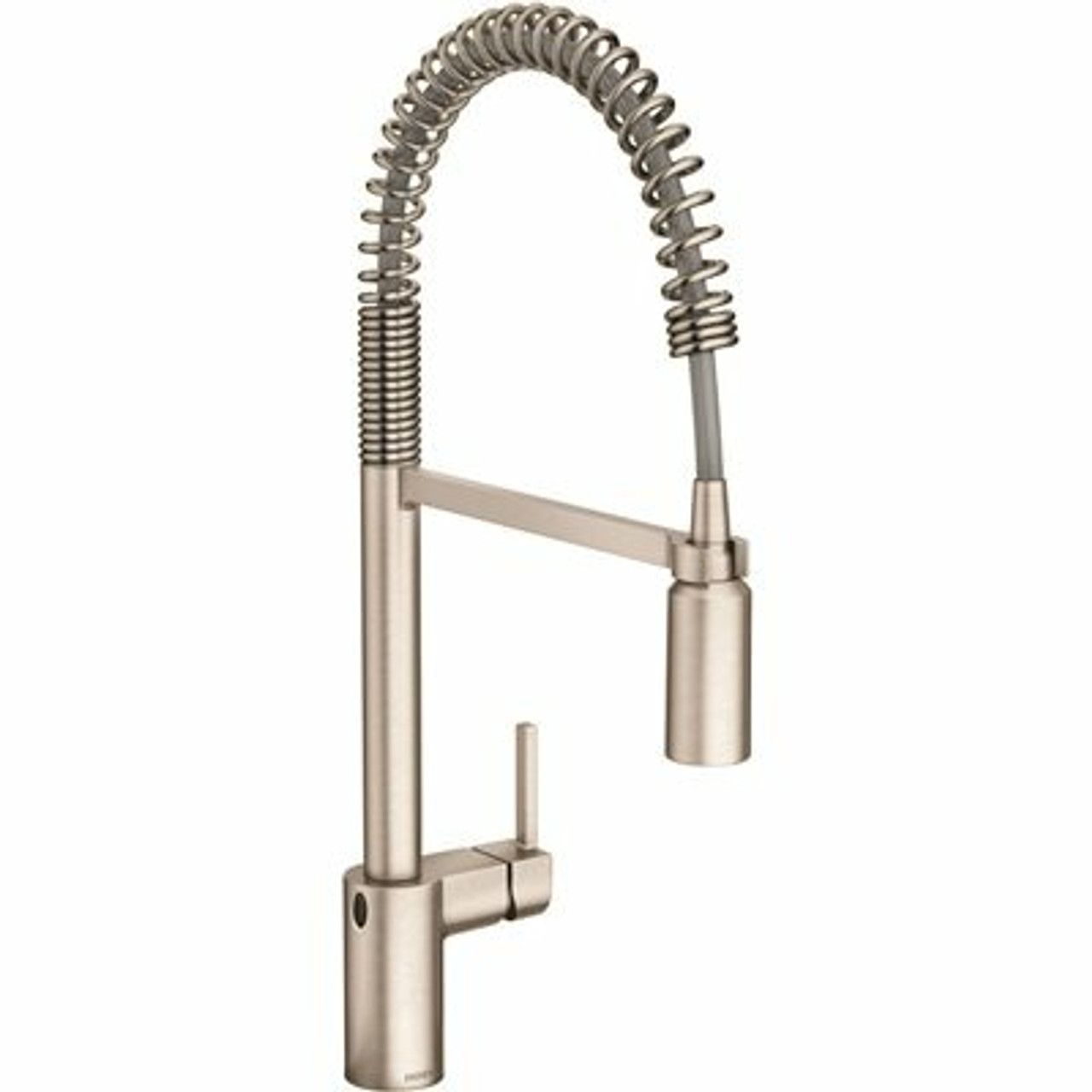 Moen Align 1-Handle Pre-Rinse Spring Pulldown Kitchen Faucet With Motionsense Wave And Power Clean In Spot Resist Stainless