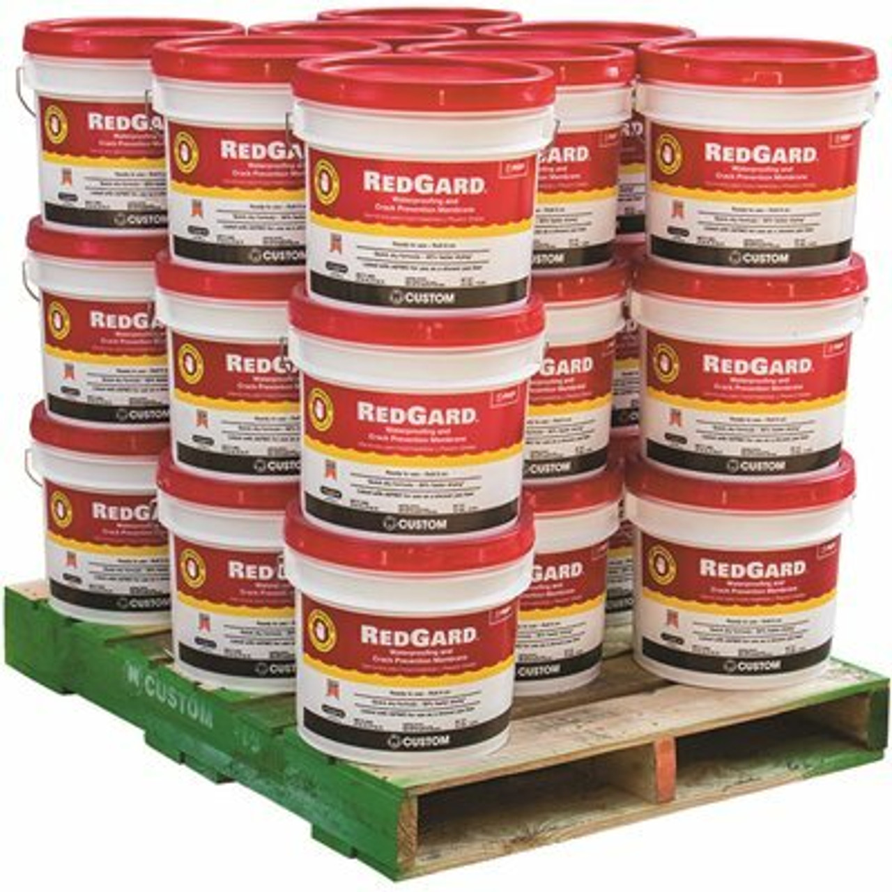 Custom Building Products Redgard 3-1/2 Gal. Waterproofing And Crack Prevention Membrane (24 Buckets / Pallet)