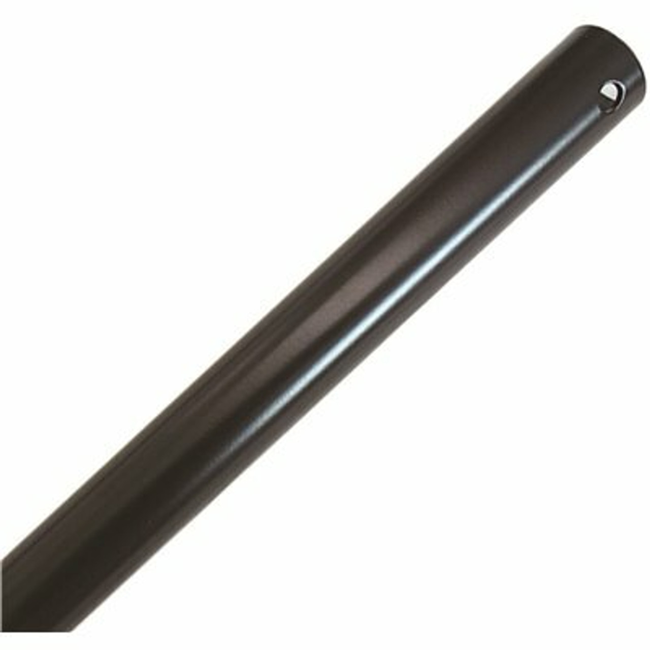 12 In Matte Black Ceiling Fan Extension Downrod For 10 Ft Ceilings